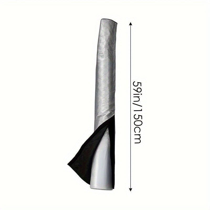 Flexible Air Conditioner Hose Cover, Easy Install, No Electricity Needed