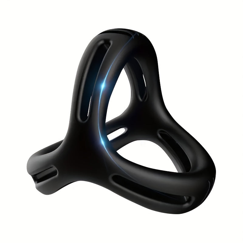 Men Silicone Penis Cock Ring Delay Ejaculation Sex Toy Sperm Lock