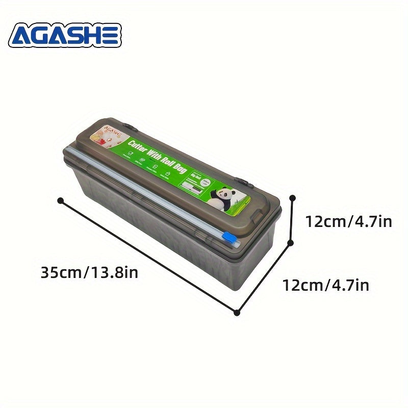 Bolsas de vacío extra grandes 1500cm 49ft, con temática de panda, PE+PA, para almacenamiento de alimentos