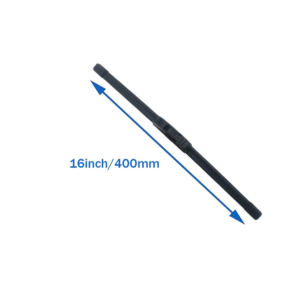 Universal Windshield Wipers with U/J Hooks Durable All-Season Rubber Blades