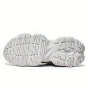 Men's Athletic Sneakers Low Top Thick Sole Casual Running Hiking Shoes for All Seasons