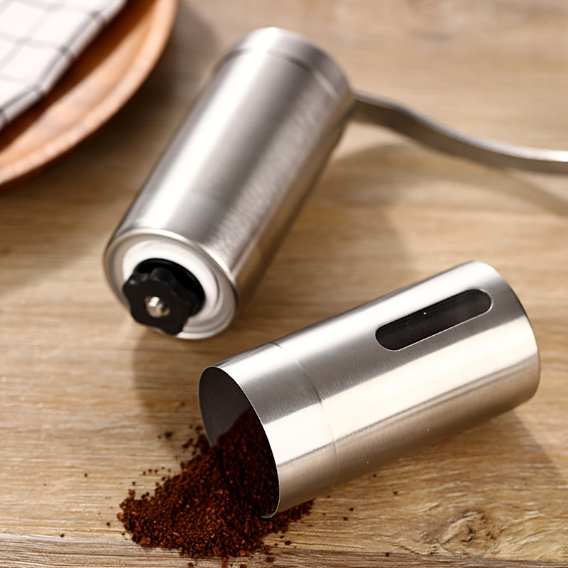 Manual Coffee Grinder Stainless Steel Hand Mill with Ceramic Burr