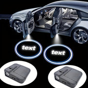 2PCS LED Car Door Welcome Light Projector Pack HD Courtesy Shadow Emblem