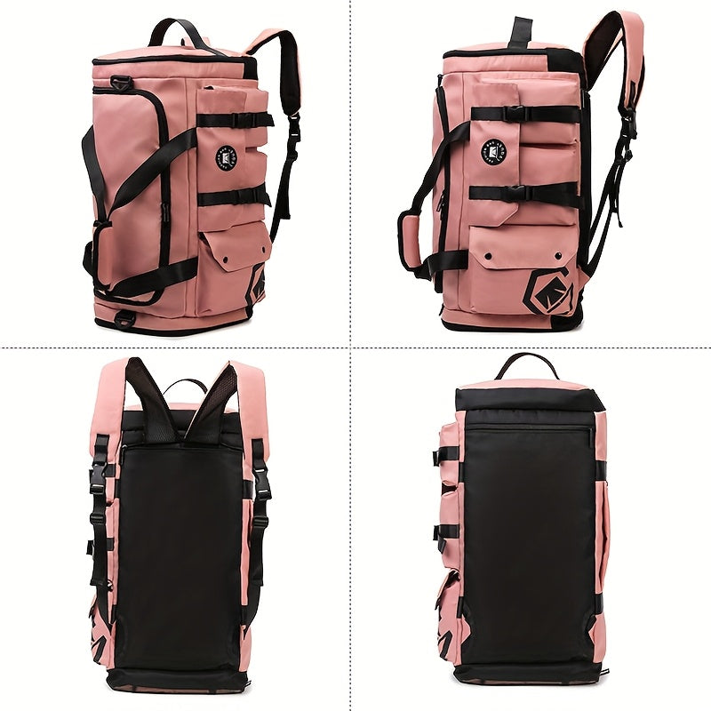 Travel Backpack with Shoe Compartment and Wet-Dry Separation for Business Trips
