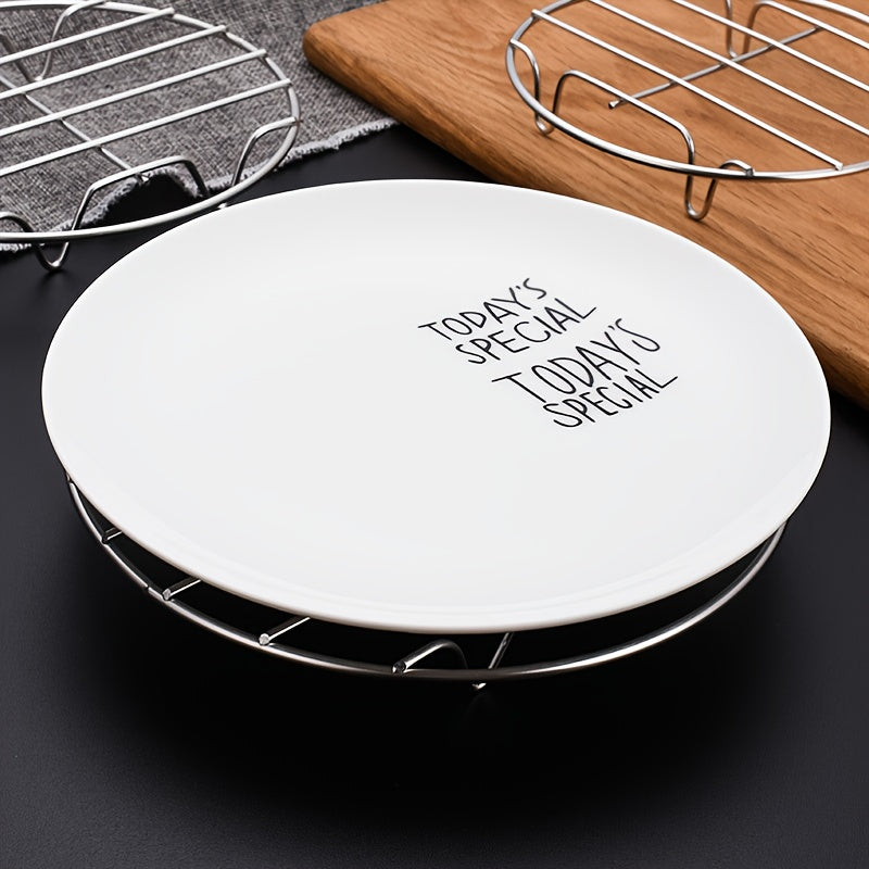 Stainless Steel Steamer Rack Round 15.24cm 17.78cm 20.32cm Cooking Basket
