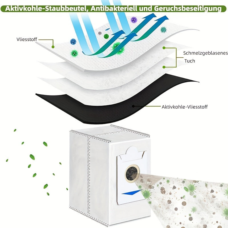 Ecovacs Deebot T30S/T30S PRO robot tozalagichi uchun 17 ta aksessuar to'plami, asosiy cho'tka, chang sumkalari, matolar, filtrlar va yon cho'tkalarni o'z ichiga oladi. (T30S Combo bilan mos kelmaydi)