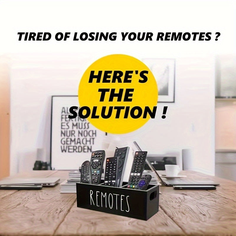 Yog'och masofadan boshqarish uchun ko'p bo'limli tashkilotchisi qutisi, TV masofalari, ofis ehtiyojlari va ofis uchun qog'ozlar