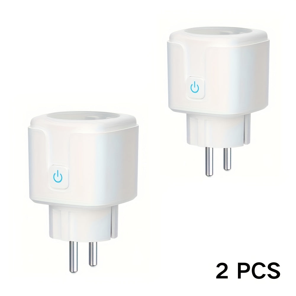 WiFi Smart Plug 16A EU Socket Voice Control Power Monitoring Compatible with Alexa Google Assistant
