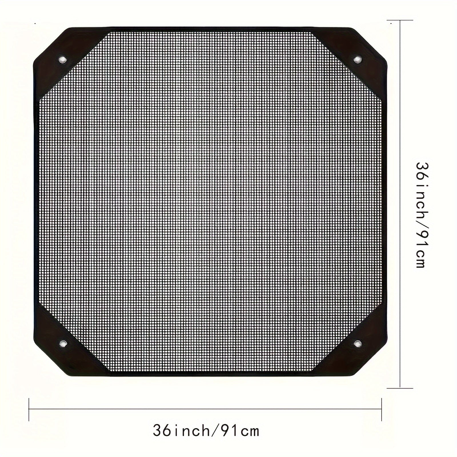 Outdoor Air Conditioner Cover Mesh Design Snow Leaf Protection with Elastic Hooks