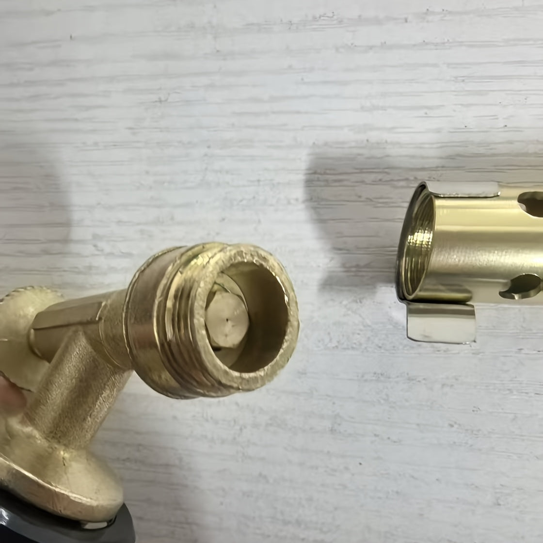 Dual-Tube Copper Flame Gun for BBQ Welding Soldering Portable Durable with Adjustable Nozzle