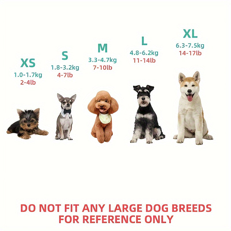 Dog Dress Small Breed Corduroy Bow Lace Sleeves Leash Ring Autumn Winter