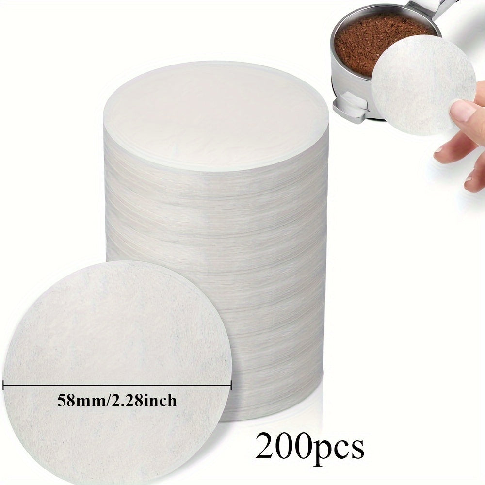 Unisex Espresso Filter Pucks Unbleached 51mm 54mm 56mm 58mm
