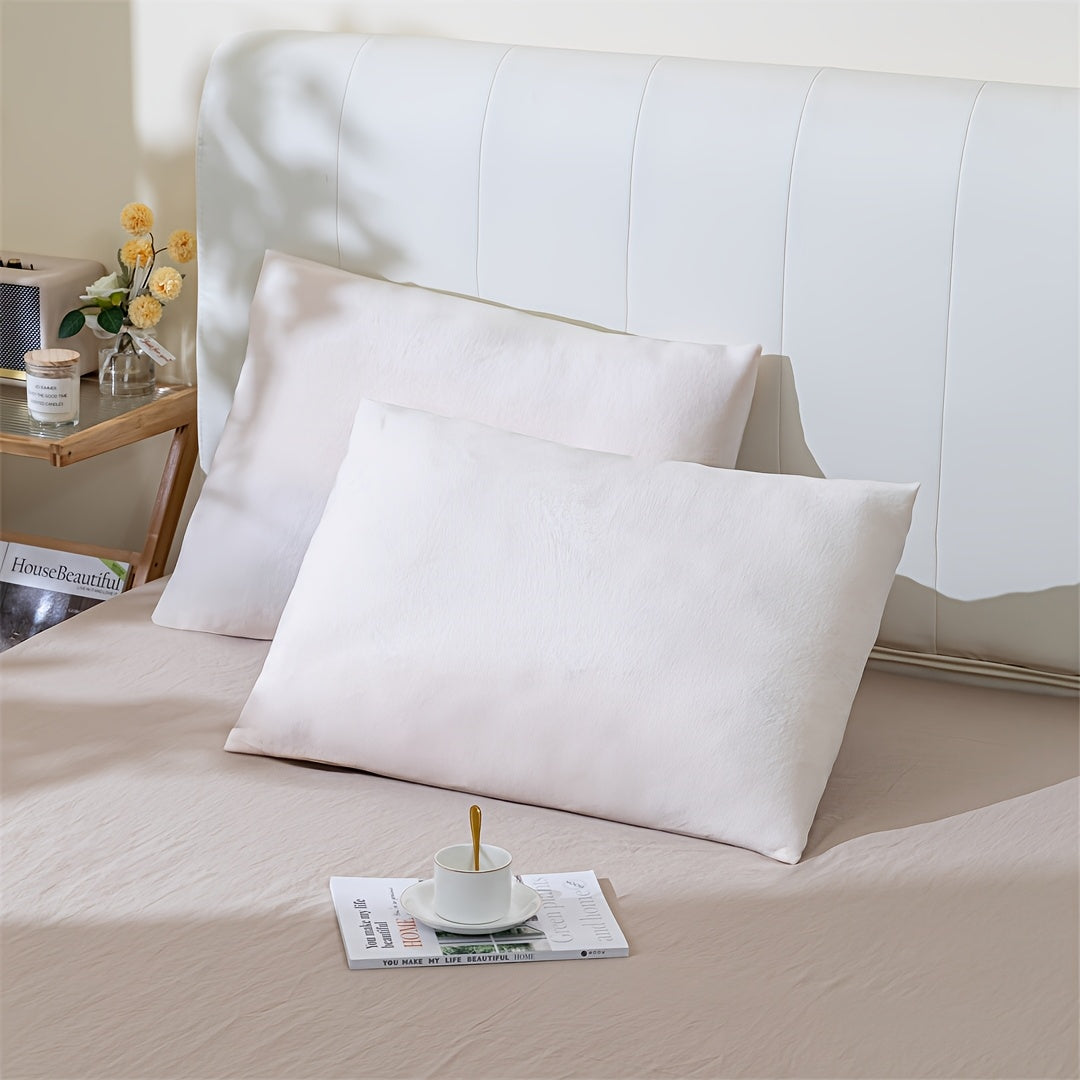 Velvet Pillowcase for Dorms Hotels Living Rooms Warm Crystal Velvet