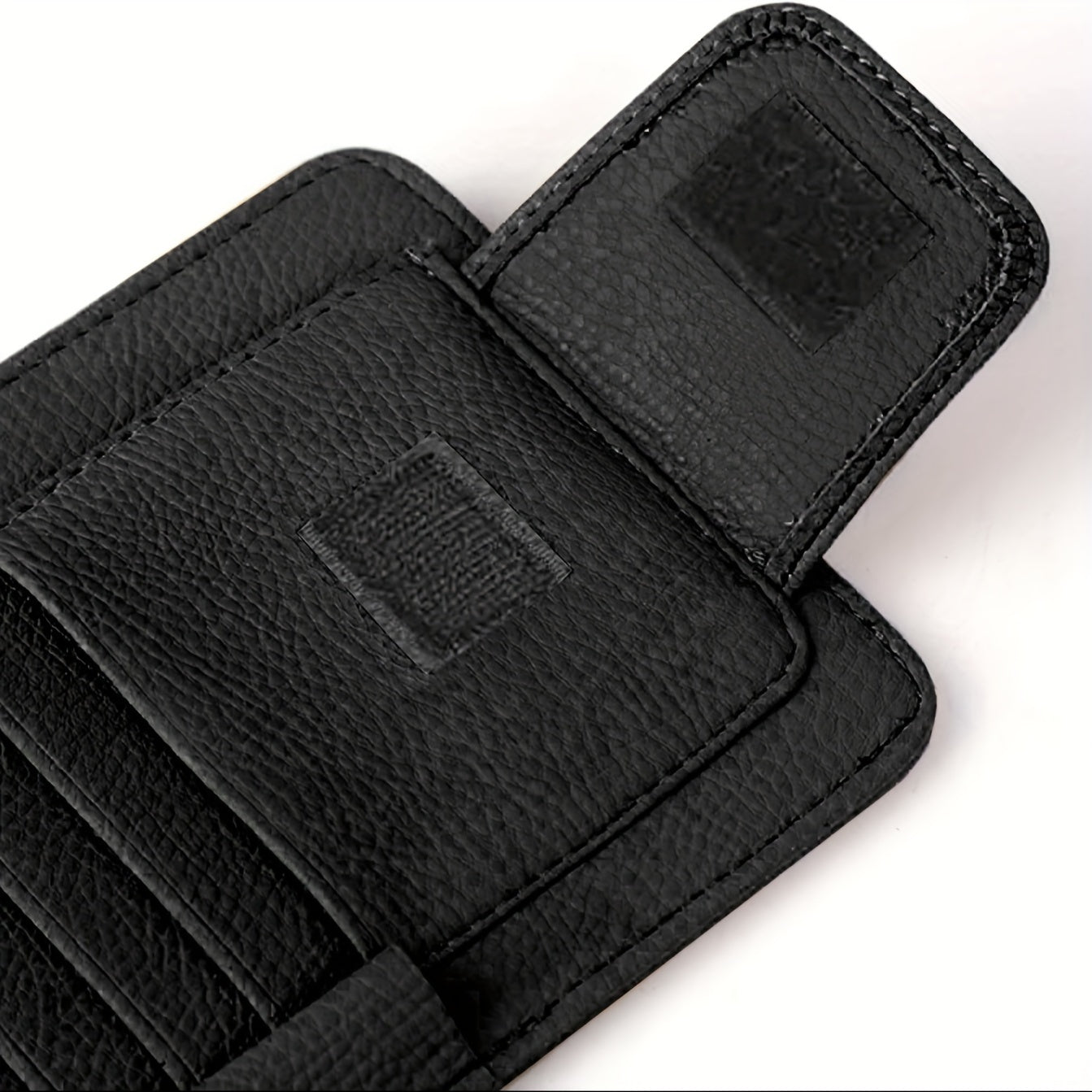 Маленький органайзер-держатель для солнцезащитных козырьков из искусственной кожи PU для грузовиков и автомобилей