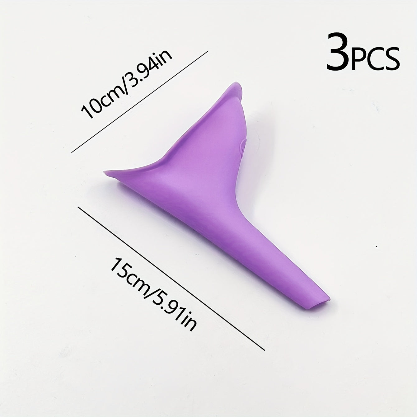 Women Portable Silicone Urinal Outdoor Travel Camping Urine Funnel