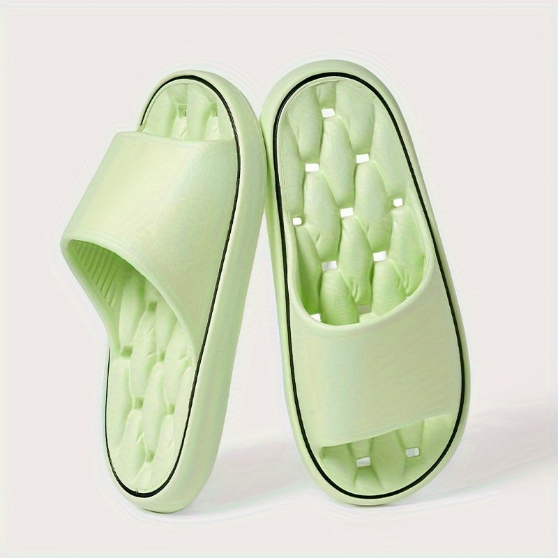 Uniseks EVA yostiqli slaydlar yengil, tez quriydigan, sirpanmaydigan dush slaydlar