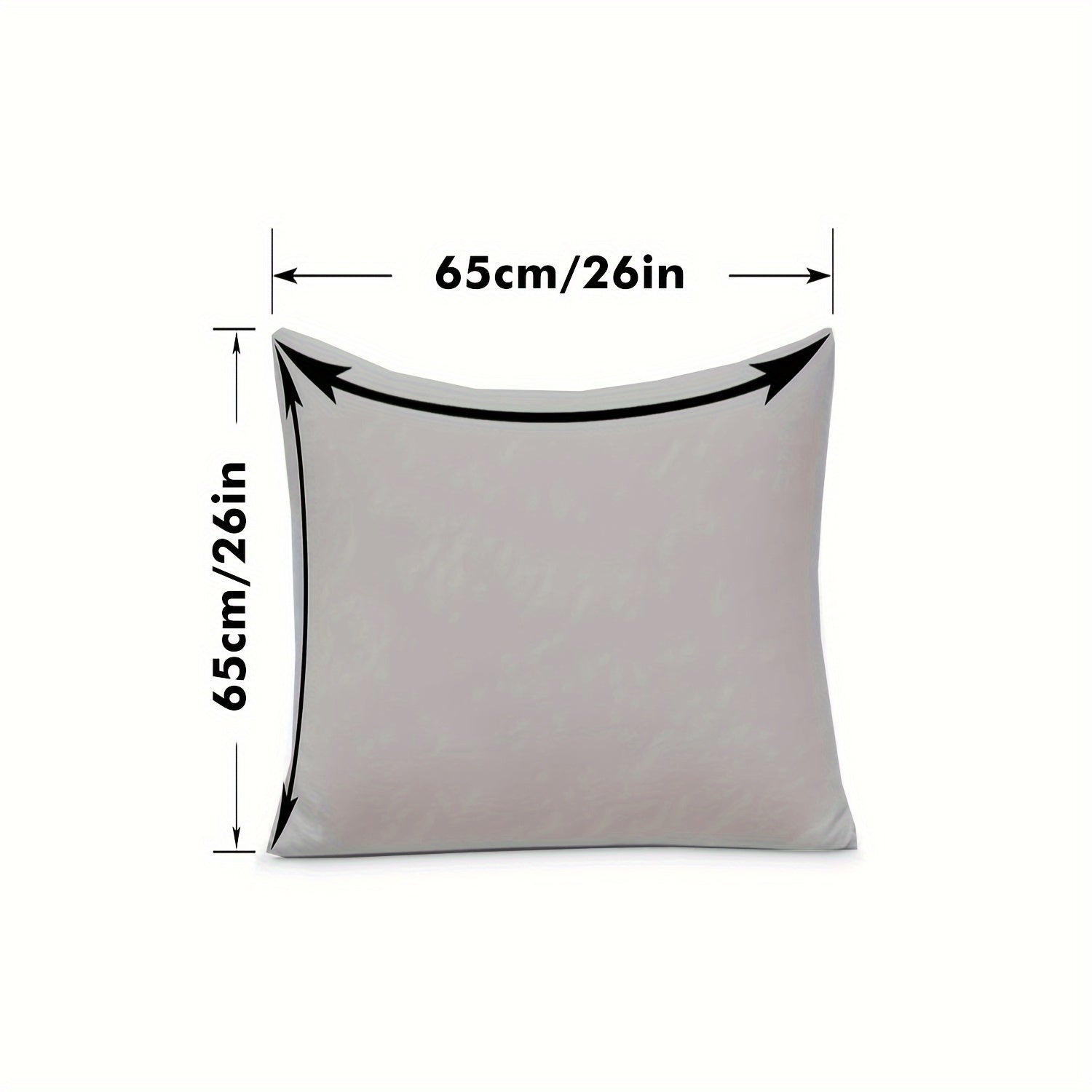 Waterproof Stain-Proof Pillow Protector Cover Gray Bed Pillow Cover
