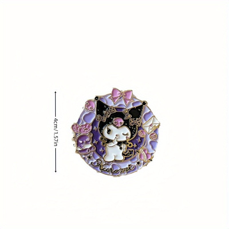 Bolalar va kattalar uchun Hello Kitty va Do'stlar multfilm qahramonlari bilan taqiladigan emal pinlar to'plami