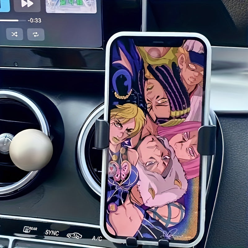 Universal avtomobil telefon uchun tutqich, sozlanadigan ABS o'rnatish, havo ventili uchun navigatsiya