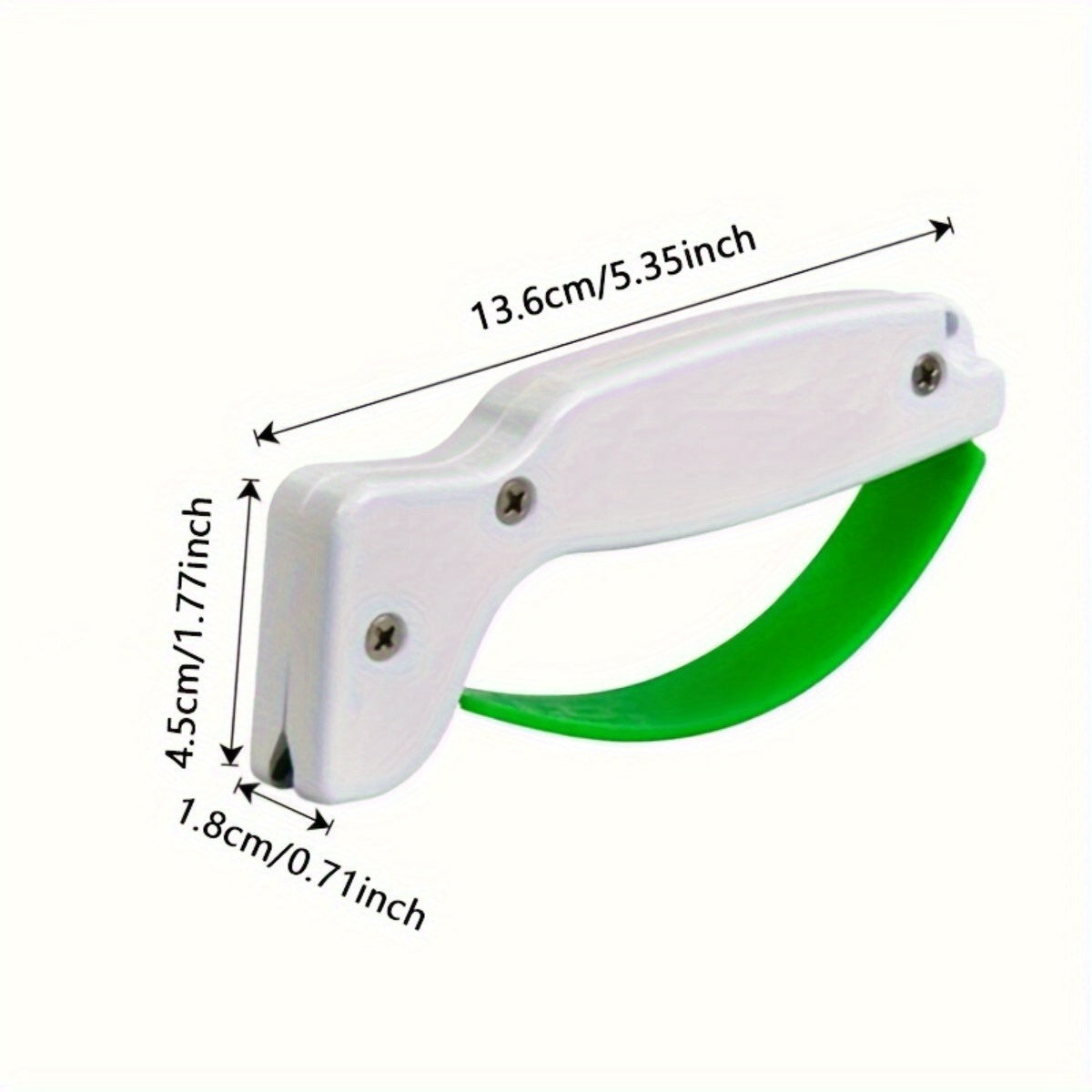 Мобил қайчақ ва пичоқ тозалаш қурилмаси, мустаҳкам ABS материалидан тайёрланган