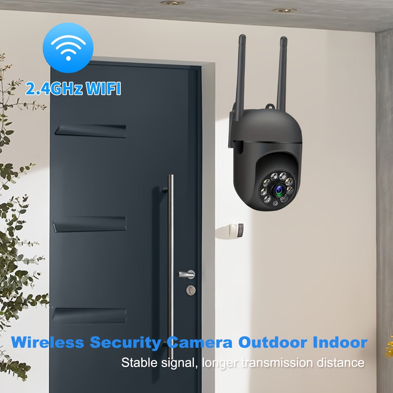 4-Pack Wireless Security Cameras 1080P HD Indoor Outdoor Motion Detection Two-Way Audio