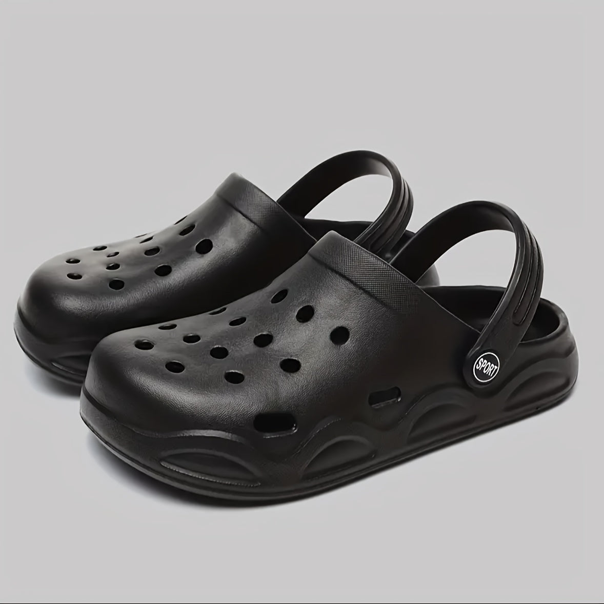 Унисекс сабо из EVA белого цвета, противоскользящие, всесезонная повседневная обувь