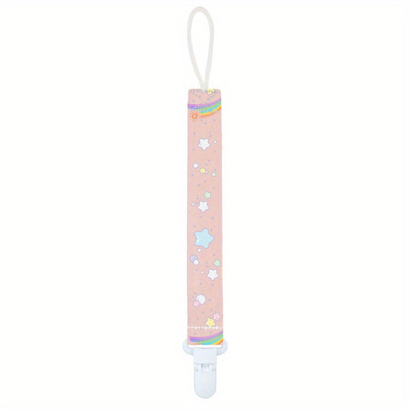 COZYPANDA Зажимы для пустышек - Набор из 3 штук, универсальный размер, прочные и долговечные, различные дизайны, надежно удерживают пустышки, идеальный подарок на детский душ.