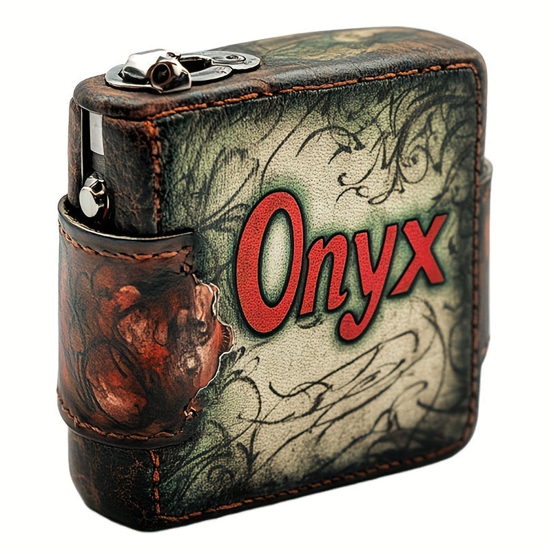 Onyx Vintage 4-in-1 Yengil, yuqori shaffoflikdagi film bosma, chizishdan himoyalangan, mototsikllar va avtomobillar uchun mos, plastikdan tayyorlangan.