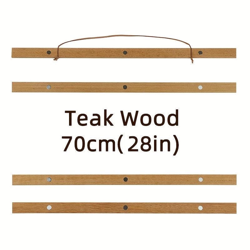 Деревянные магнитные зажимы для подвешивания постеров, холстов и фотографий.