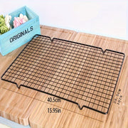 Non-Stick Cake Cooling Rack Black Kitchen Baking Tool 1 Piece