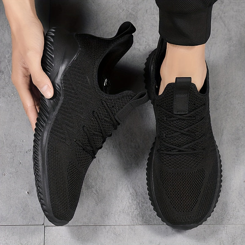 Zapatillas slip-on transpirables unisex para deportes casuales y correr con suela de EVA