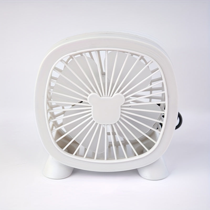 Портативный мини-вентилятор Teal с USB-питанием для охлаждения и комфорта.