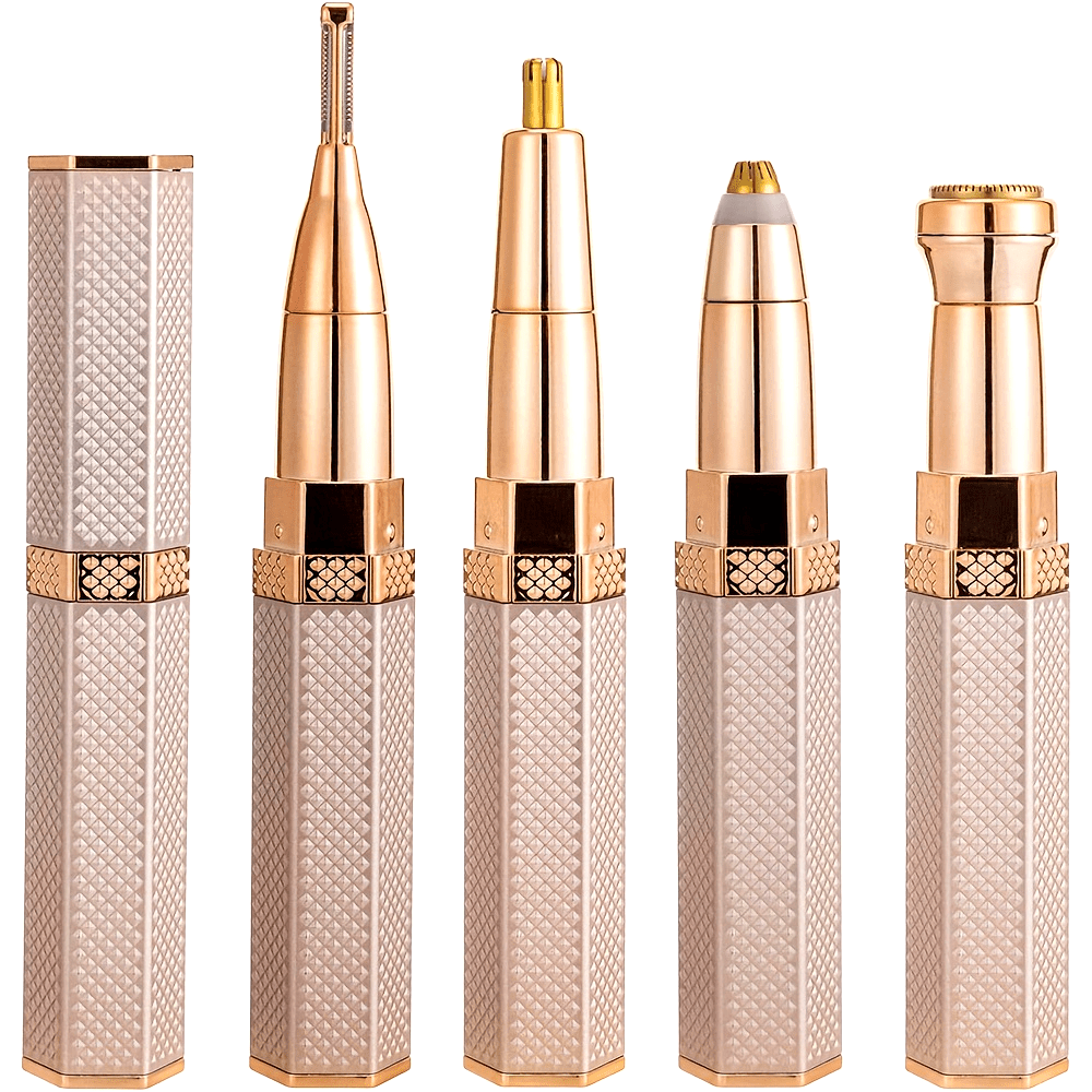 Ayollar uchun 4-in-1 qayta to'ldiriladigan elektr shaver