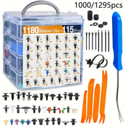 Avtomobil paneli bumperi uchun bardoshli naylon fastenerlar bilan Auto Retainer Clips Kiti