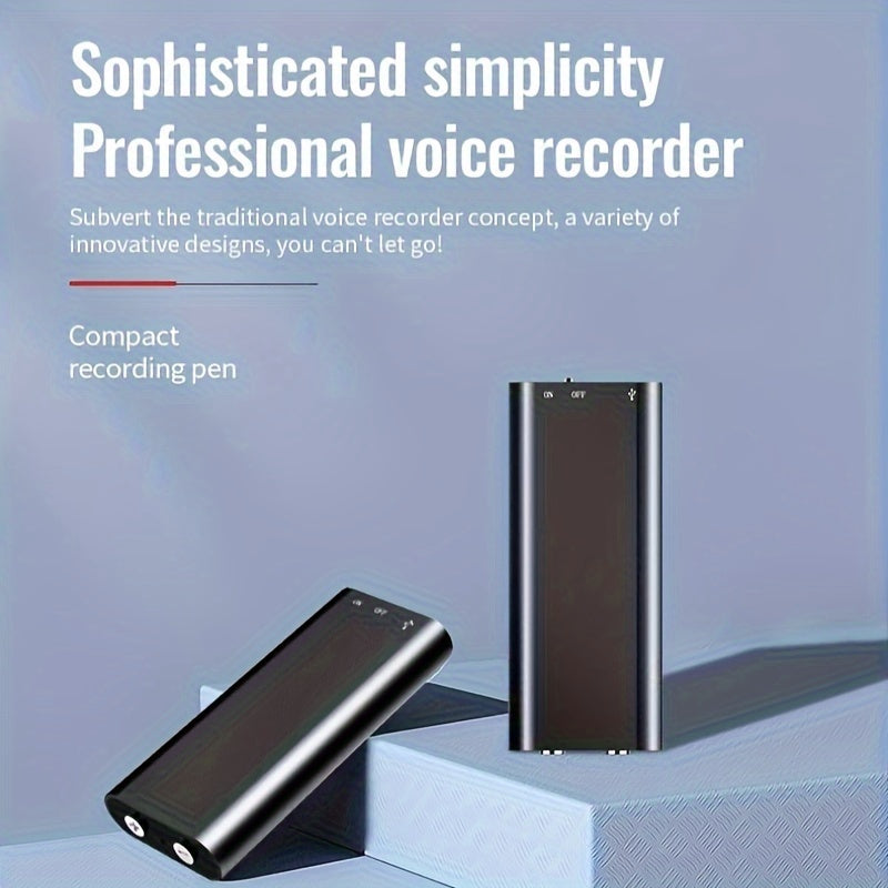 Portable Voice Recorder with 8GB Noise Reduction Microphone for Business Meetings