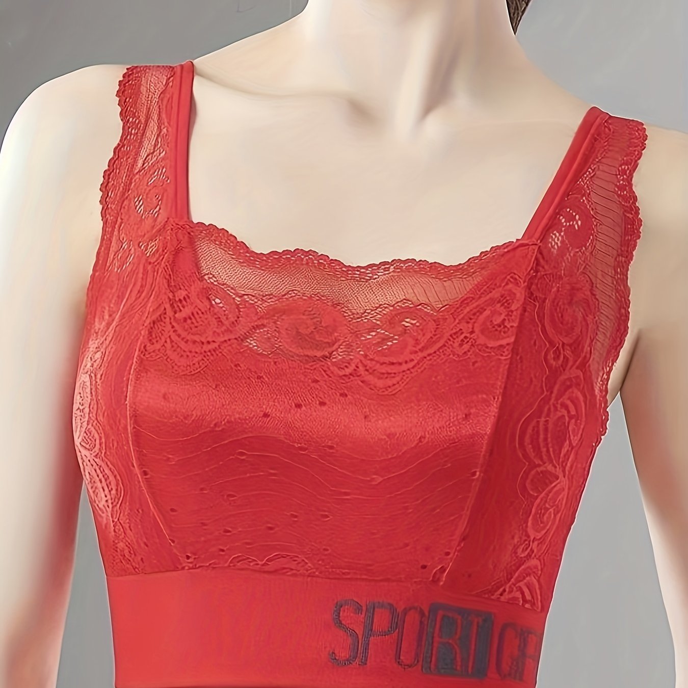 Women's Lace Push-Up Bra with Anti-Sagging Support Breathable Comfort