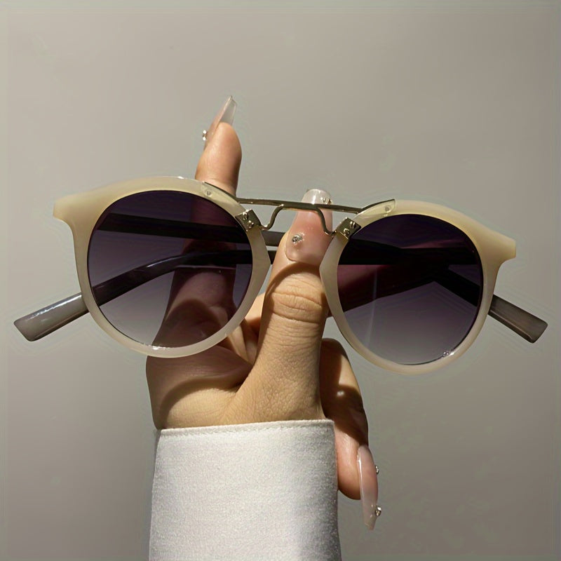 Vintage Mushuk Ko'zoynaklar ayollar va erkaklar uchun Zamonaviy Sayohat Kundalik Bayram Ko'zoynaklari