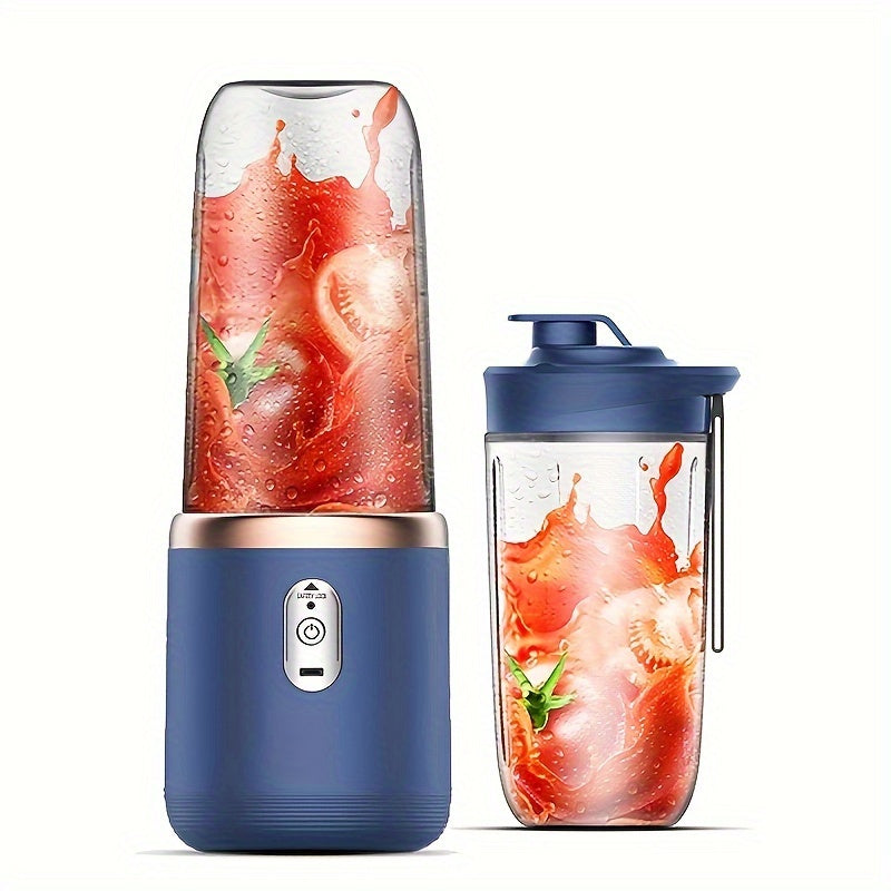 Rechargeable USB Fruit Juicer Cup with 1500mAh Battery and Plastic Design