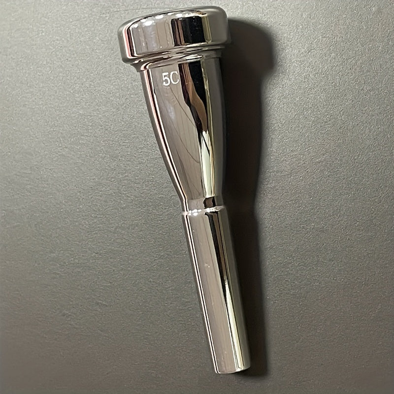 Silver Plated Trumpet Mouthpiece 3C 5C 6C Golden Grey Tone High Quality