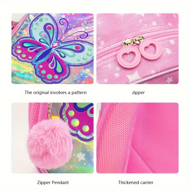 Qizlar uchun 3 qismli maktab sumkasi to'plami: ruksak, tushlik sumkasi va qalam qutisi kiradi. Boshlang'ichdan o'rta maktabgacha bo'lgan talabalar uchun katta sig'im va zamonaviy dizayn. Qizil polyesterdan tayyorlangan, engil.