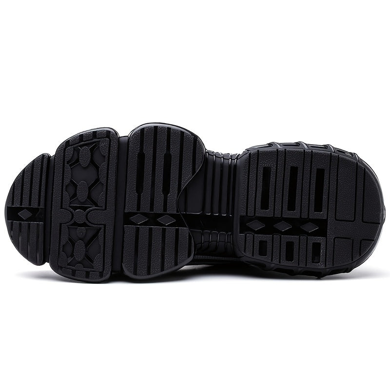 Men's All-Season Steel Toe Work Shoes Puncture Resistant Breathable Safety Boots