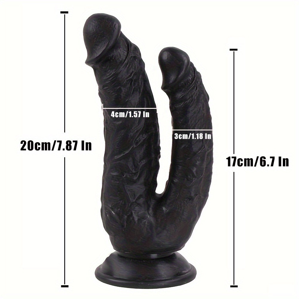 Adult Male Silicone Double-Ended Dildo Large Realistic Masturbator