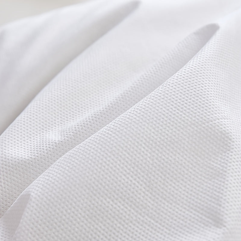 Bir martalik oq sayohat yostiq qoplami juftligi, to'qilmagan nafas oladigan, steril, mehmonxona, salon