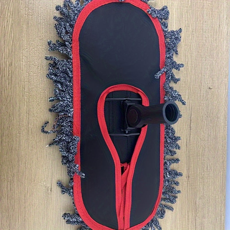 Katta tekis mopu uyda foydalanish uchun ideal, plitka pollari, yotoqxona, hammom, oshxona va yashash xonalari uchun mo'ljallangan. Qulay yostiqli tutqichi bilan oson itariladigan chang mopiga ega. Teni tozalash yechimini izlayotganlar uchun mukammal.