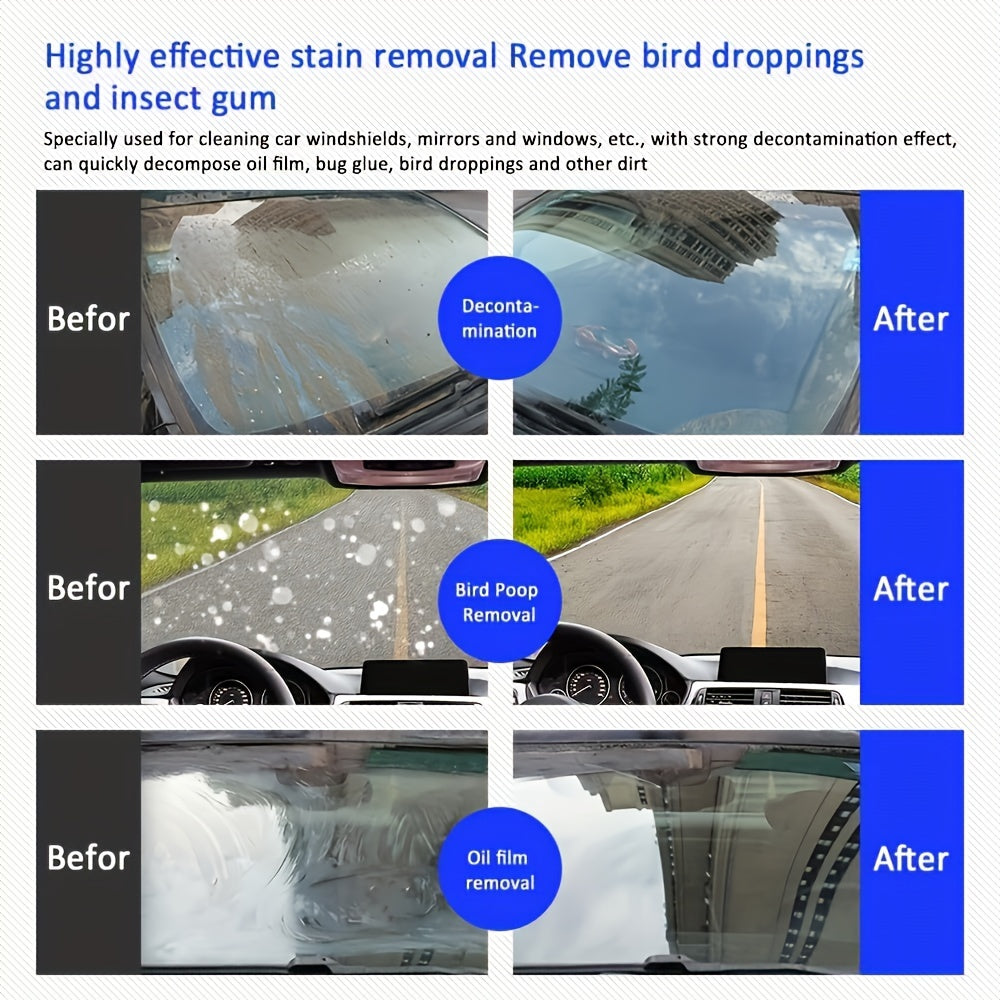 Car Wipes Pack 12/24pcs Glass Anti-Fog Cleaner for Windows Mirrors