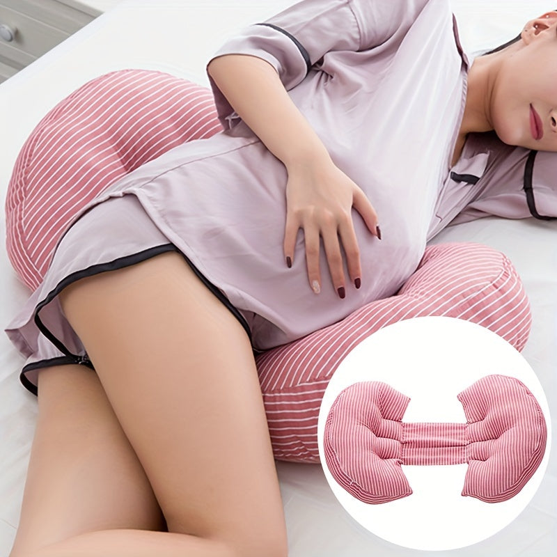 Pregnancy Pillow with Lumbar Support Side Lying Abdominal Multi-Functional Comfort