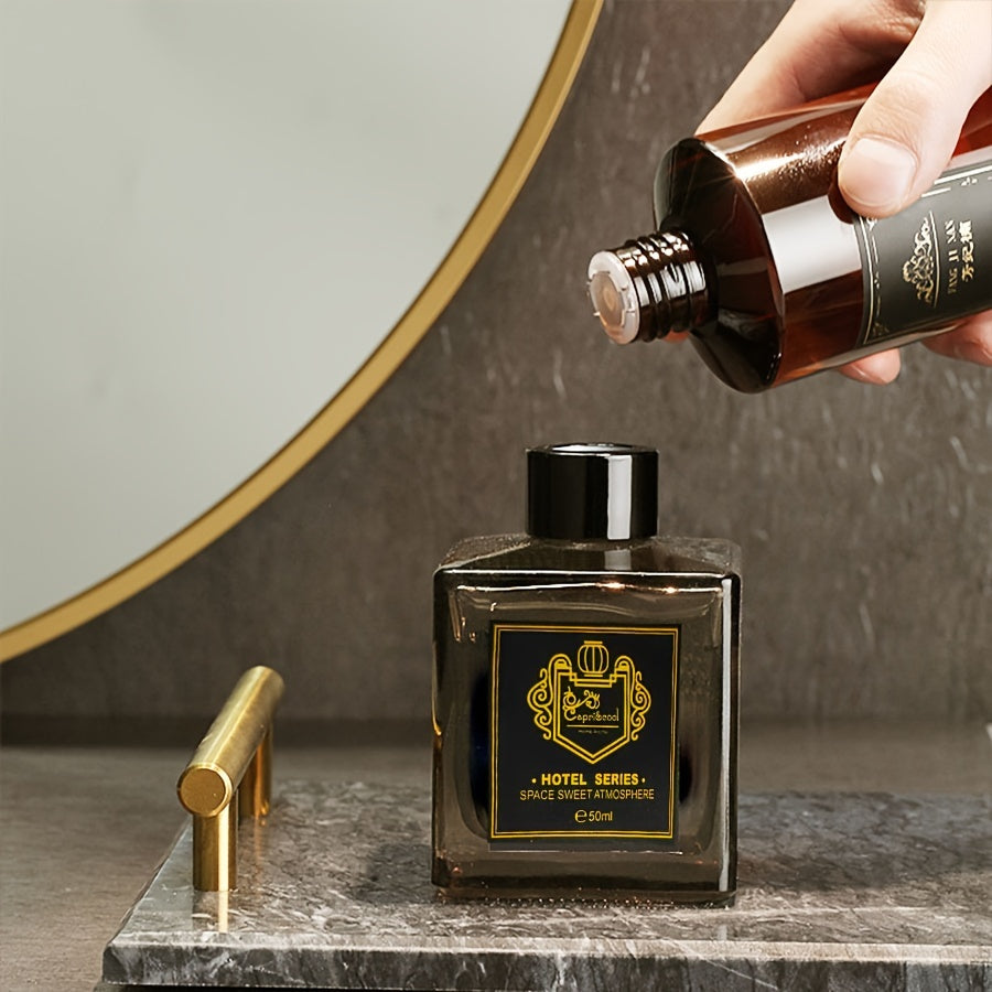 Uy, hojatxona, yotoqxona uchun 50ml uzoq davom etadigan, olovsiz suyuq havo tozalovchi