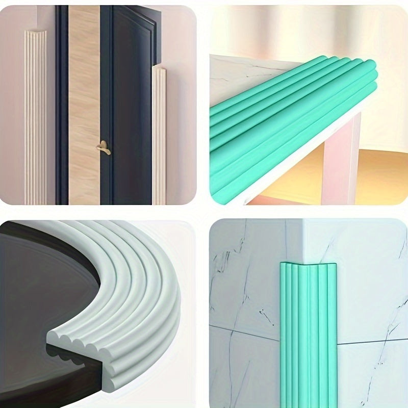 Soft Foam W-Shaped Edge Safety Strips for Tables BPA-Free Multiple Colors