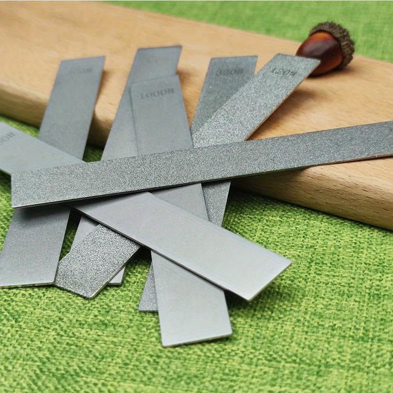 Knife Sharpener Set with 80 120 180 Grit Sharpening Stones for Kitchen Knives