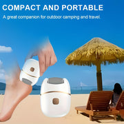 Rechargeable Electric Foot Grinder with Lithium Battery 2 Speeds Portable USB Charging Leather Polishing